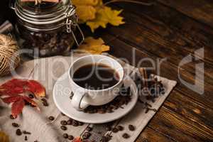 Autumn Cup of Coffee