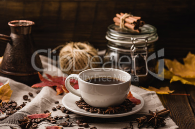 Coffee Cup on Table