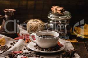 Coffee Cup on Table