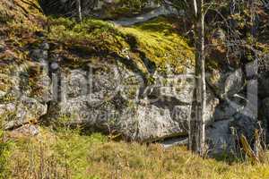 Weissmainsfelsen Felsblöcke im Fichtelgebirge Ochsenkopf