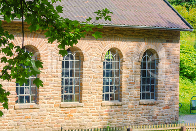 House made of natural stone