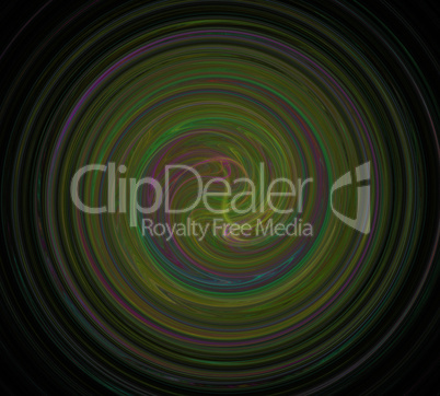 image of one Digital Fractal on Black Color image of one Digital Fractal on Black Color