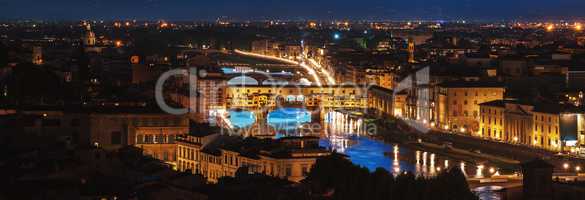 Night over Ponte Vecchio