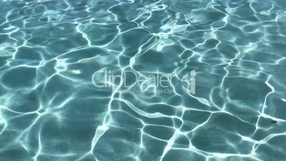 Crystal clear sea water