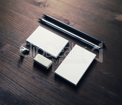 Blank corporate stationery