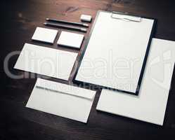 Blank stationery set