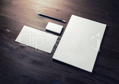 Blank corporate identity