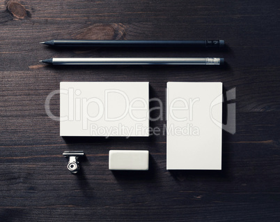 Blank stationery set