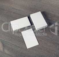 Blank business cards