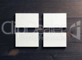 Blank business cards