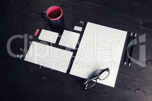 Blank corporate identity