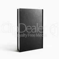 Blank black book