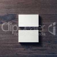 Blank business cards