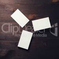 Three business cards