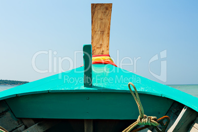 Bow of a Thai boat