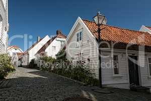 Typical houses in Stavanger, Norway