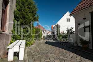 Typical houses in Stavanger, Norway