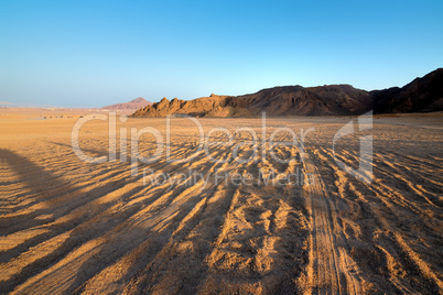 View on desert