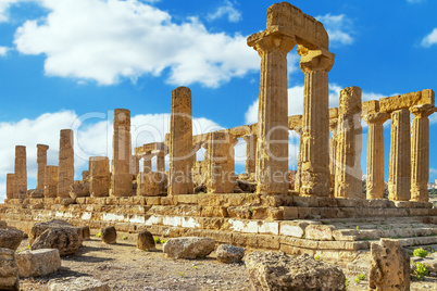 Greek temples in Sicily