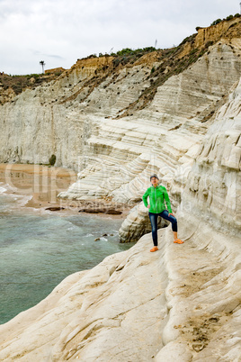 Scala dei turchi in Sicily