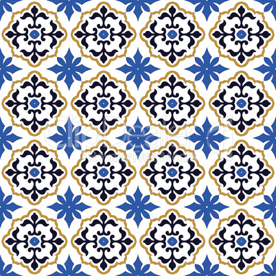 Spanish tiles pattern