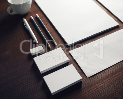 Branding stationery template