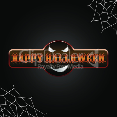 Happy halloween vector image