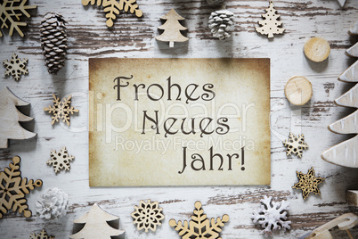 Paper, Frohes Neues Jahr Means Happy New Year