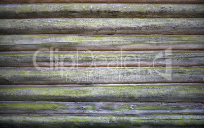 Old wooden logs