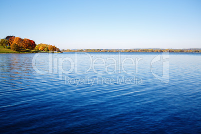 Big lake landscape