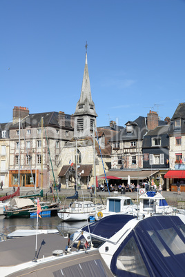 Hafen in Honfleur, Normandie