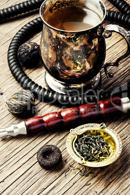 Hookah with aroma tea