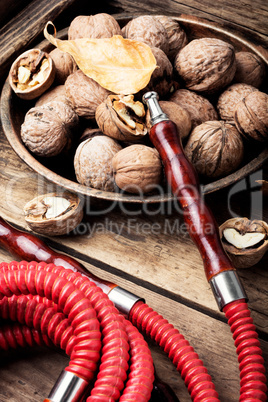 Hookah with aroma walnut