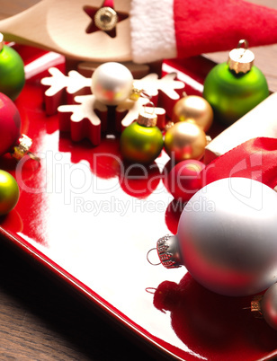 Colorful Christmas decoration