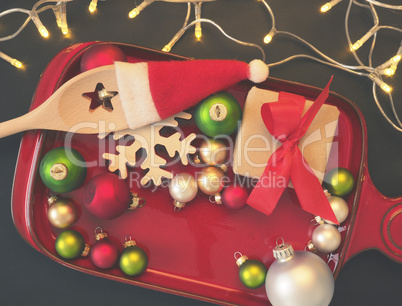 Colorful Christmas decoration