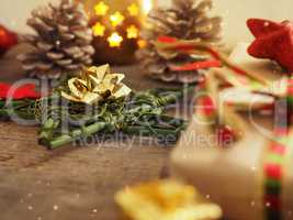 Christmas gifts with decoration