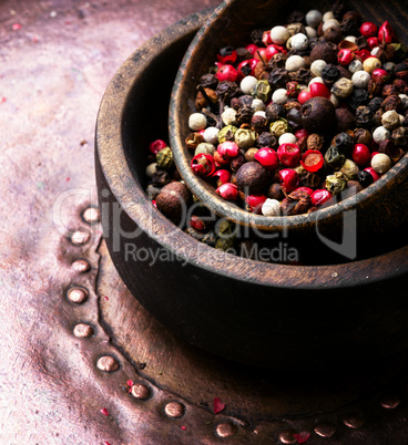 Mixed of peppers