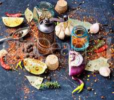spices and herbs for cooking