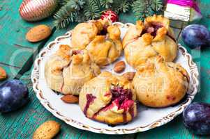 Xmas baked with plum