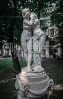 Sculpture of Eros and Psyche in Odessa