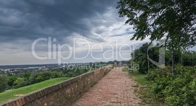 Petrovaradin Fortress .in Novi Sad, Serbia