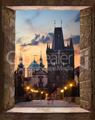 View of Charles Bridge