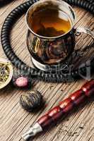 Hookah with aroma tea