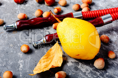 Hookah with aroma pear