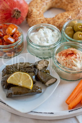 Arabische Mezze Platte