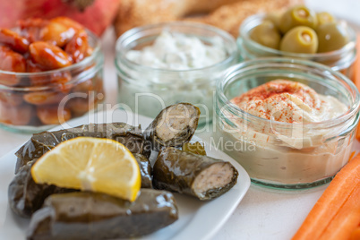 Arabische Mezze Platte