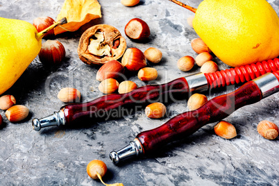 Hookah with aroma pear