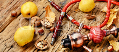 Hookah with aroma pear