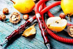 Hookah with aroma pear