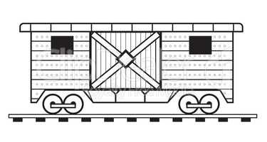 Contour of a wagon
